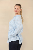 EMBROIDERED SEQUIN SHIRT (15089451368832)