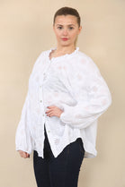 EMBROIDERED SEQUIN SHIRT (15089449533824)