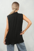 PLEATED HIGH NECK TOP (15134998987136)