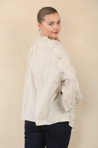 EMBROIDERED SEQUIN SHIRT (15089451860352)
