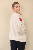 HEART PATCH SLEEVE SWEET (15089454317952)