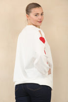 HEART PATCH SLEEVE SWEET (15089452646784)