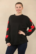 HEART PATCH SLEEVE SWEET (15089453957504)