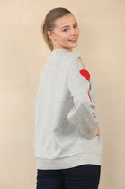 HEART PATCH SLEEVE SWEET (15089454645632)