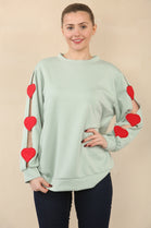HEART PATCH SLEEVE SWEET (15089455497600)
