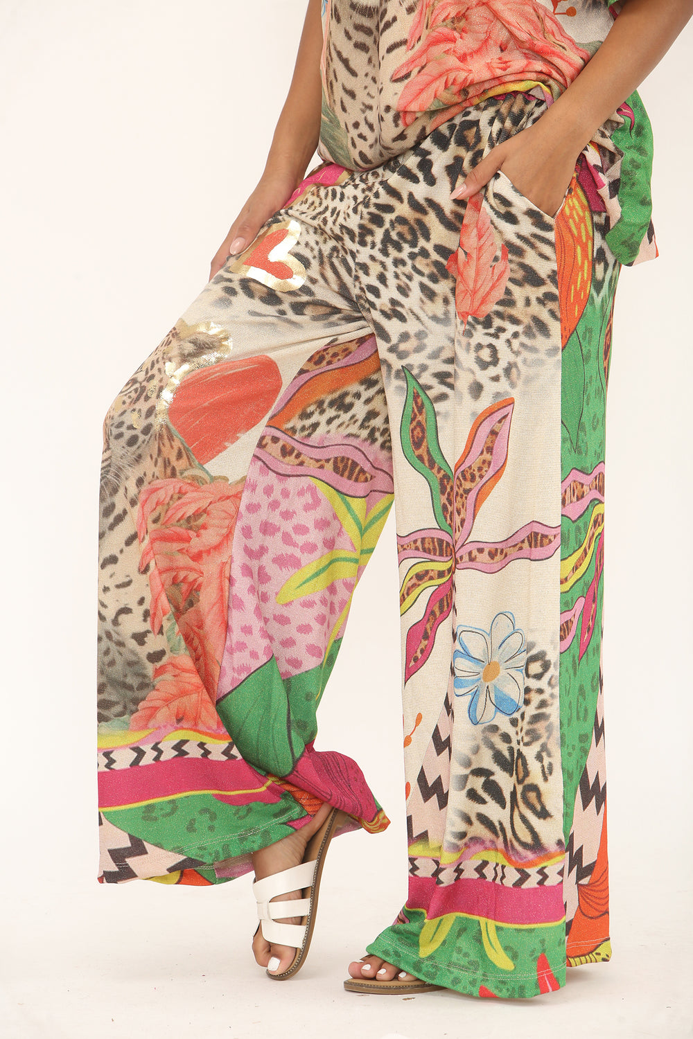 GLITTER PRINTED TROUSERS (15273855582592)