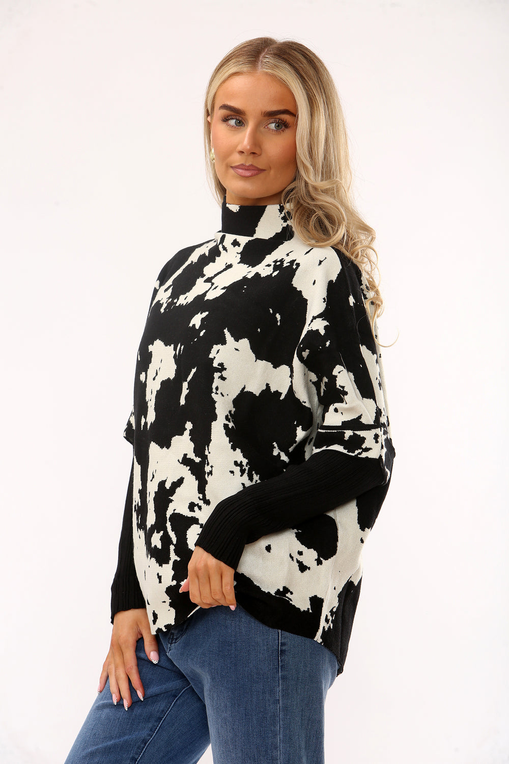 COW PRINT JUMPER (15339312480640)