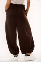 ELASTICATED WIDE LEG TROUSER (15339316871552) (15349697479040)