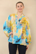 FLORAL BUTTON DETAIL TOP (15089493967232)