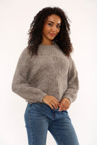 PATTERN KNITTED JUMPER (15351215194496)