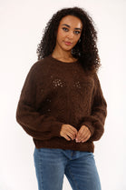 PATTERN KNITTED JUMPER (15351202546048)