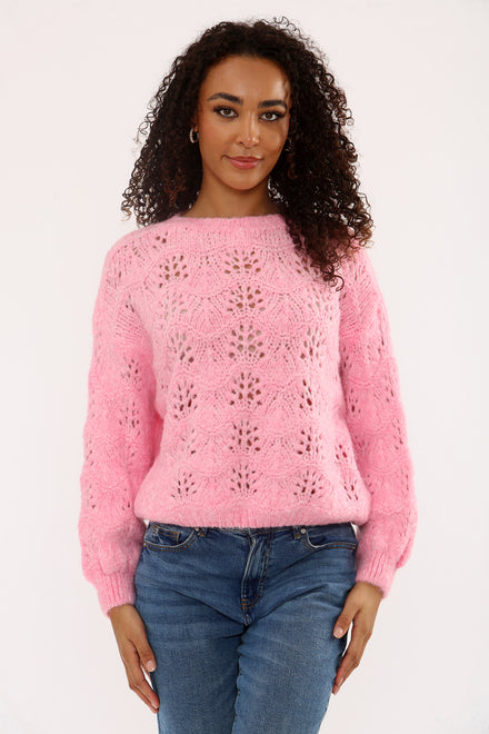 PATTERN KNITTED JUMPER (15351198646656)