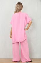 CAP SLEEVE V-NECK LOUNGEWEAR (15121772675456)