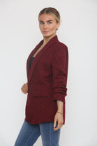 RHEINSTONE EMBELLISHED BLAZER