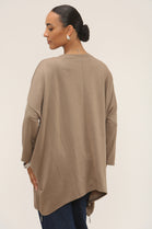 OVY OVERSIZED SIDE ZIP SWEAT (15287303963008)