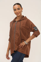 AMY TAG ZIP DETAIL RAINCOAT (15287368221056)