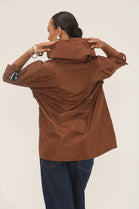 AMY TAG ZIP DETAIL RAINCOAT (15287368221056)