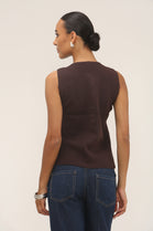 MULTIPE GOLD BUTTON KNITTED WAISTCOAT (15287103553920)