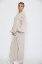 BALLOON SLEEVE LOUNGE SET