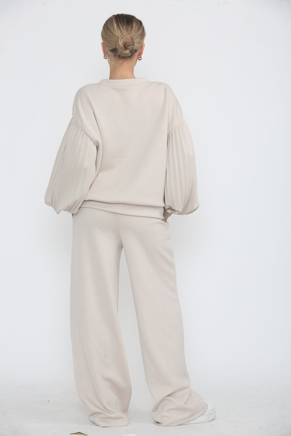 BALLOON SLEEVE LOUNGE SET