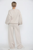 BALLOON SLEEVE LOUNGE SET