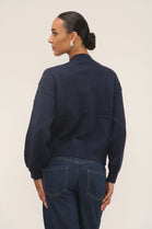 METALLIC BUTTON DETAIL KNIT CARDIGAN (15298861236608)
