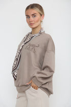 LEOPARD TWILLY SWEAT