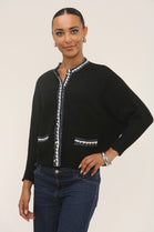 CARLY DENIM TRIM RIB BUTTON JUMPER (15287717069184)