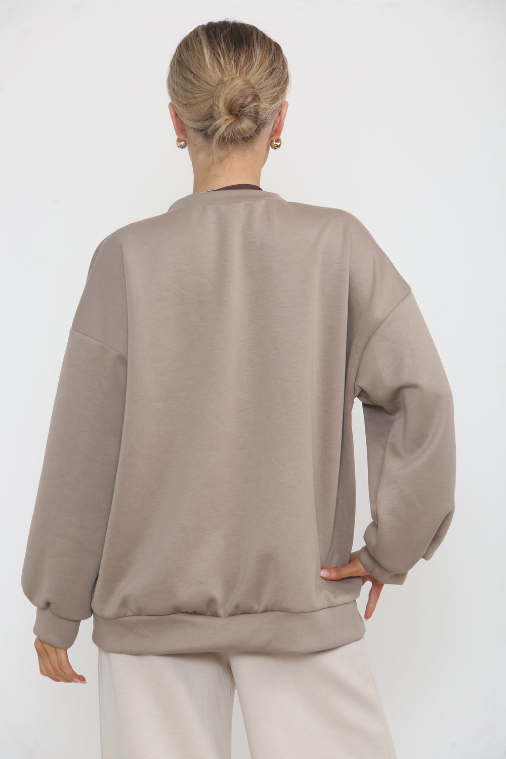 LEOPARD TWILLY SWEAT