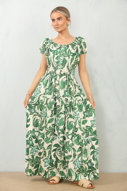 LEAF PRINT BUTTON MAXI (MIXED COLOUR PACK) (15154319655296)