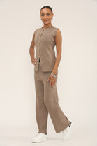 GOLD BUTTON KNITTED LOUNGE (15297236009344)