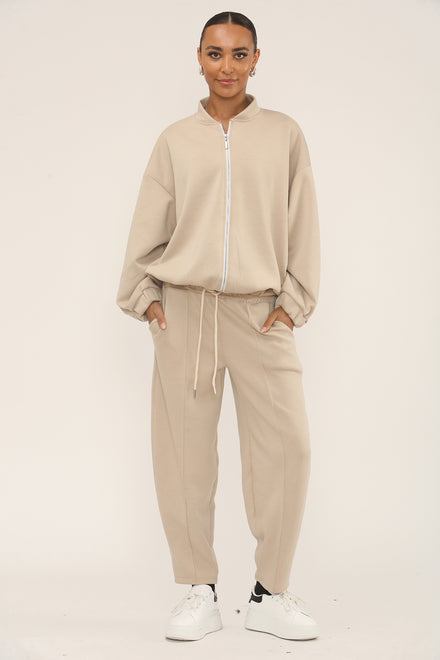 ZIP JACKET BALOON BOTTOM SET (15287519805824)