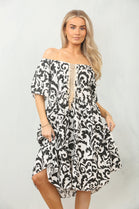 PAISLEY TASSEL DRESS (15117563855232)