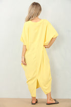CAP SLEEVE OVERSIZED TUNIC DRESS (15116586779008) (15145817866624)