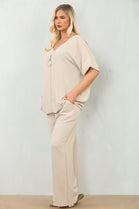 NECKLACE CAP SLEEVE LOUNGEWEAR (15135047942528)