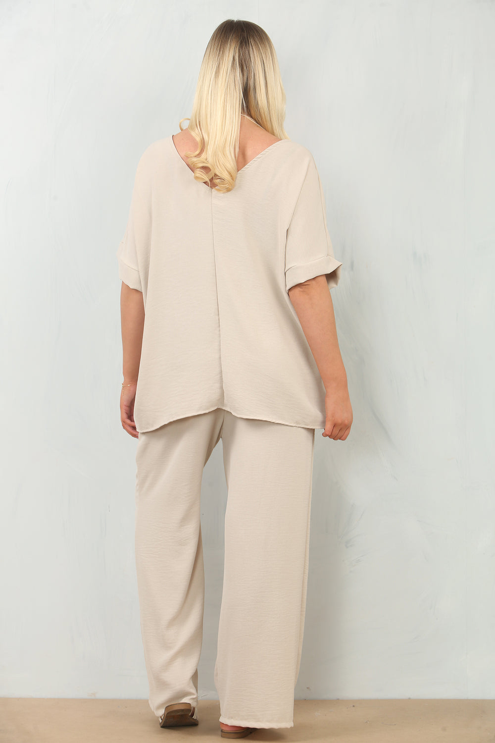 NECKLACE CAP SLEEVE LOUNGEWEAR (15135047942528)
