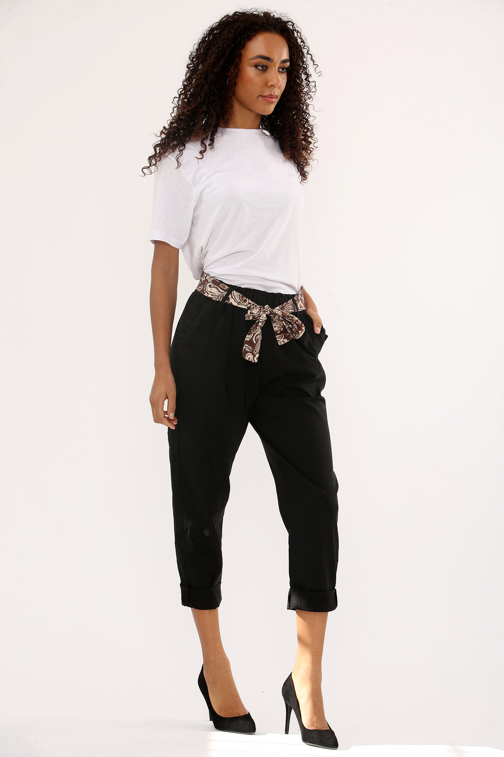 BELTED CROPPED TROUSER (15351293182336)