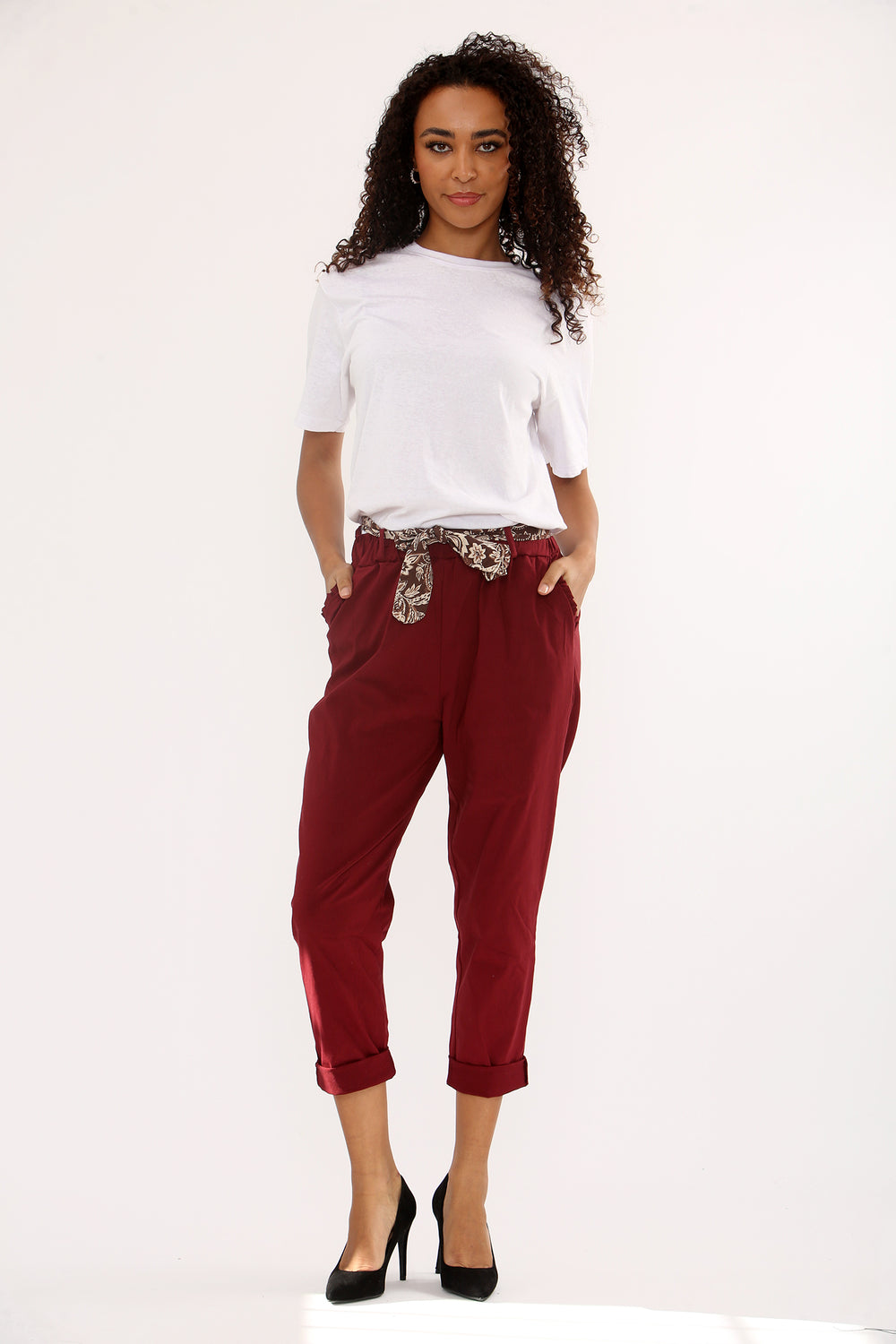 BELTED CROPPED TROUSER (15351294296448)