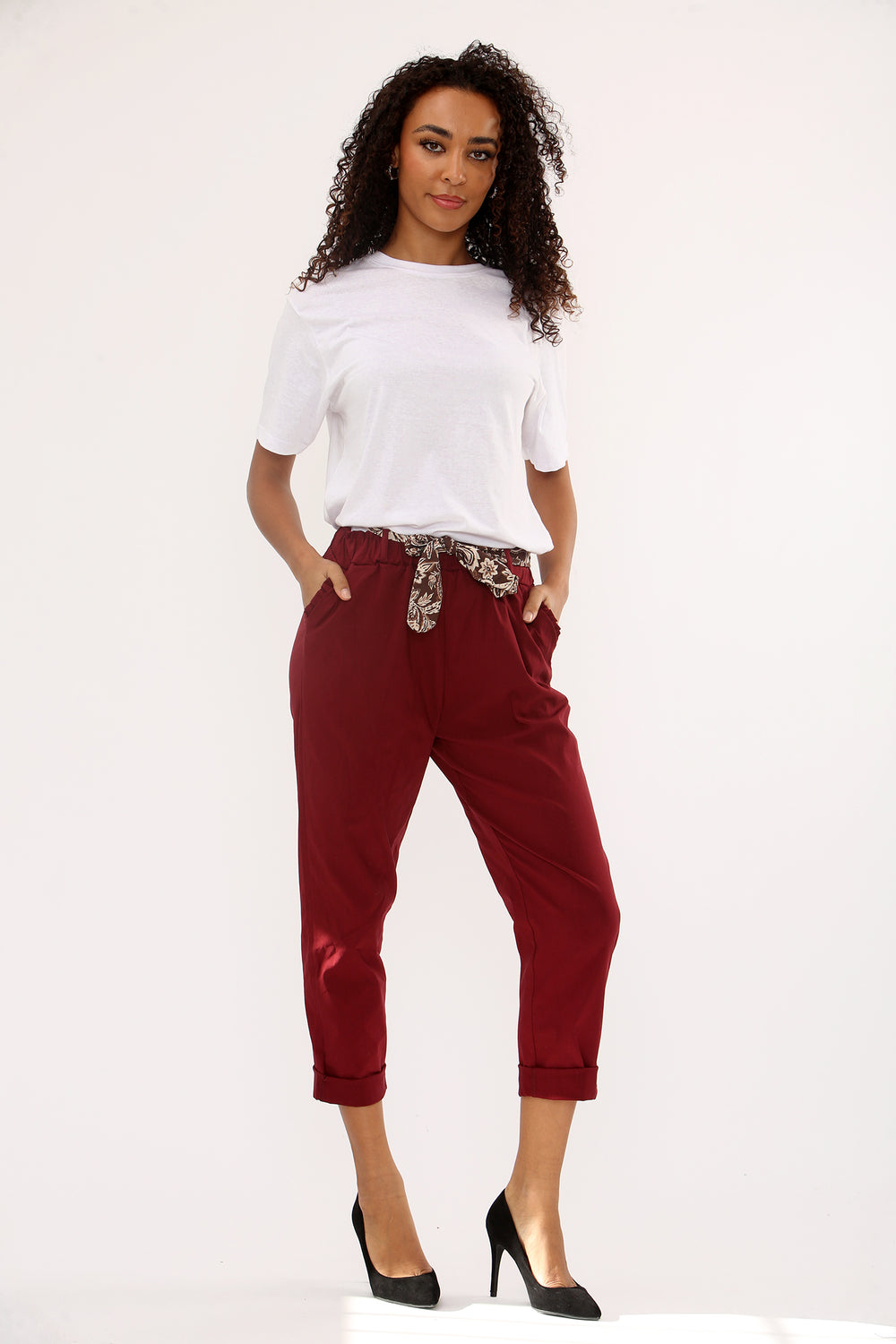 BELTED CROPPED TROUSER (15351294296448)