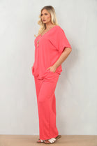 NECKLACE CAP SLEEVE LOUNGEWEAR (15135045747072)