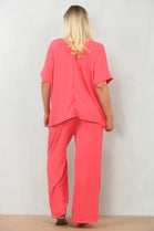 NECKLACE CAP SLEEVE LOUNGEWEAR (15135045747072)