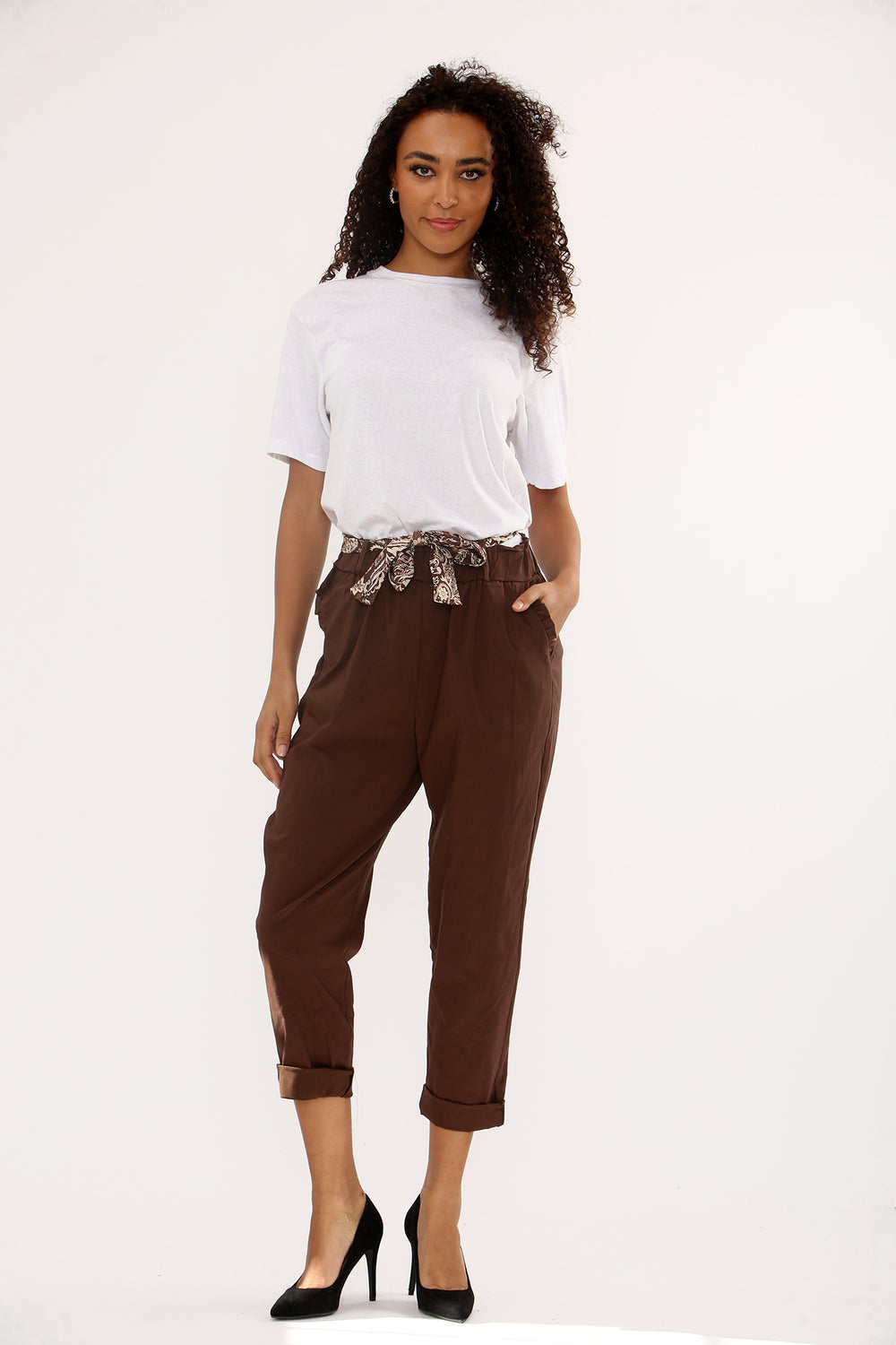 BELTED CROPPED TROUSER (15351292035456)