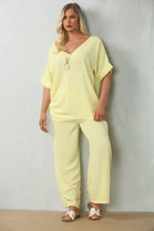 NECKLACE CAP SLEEVE LOUNGEWEAR (15135050203520)