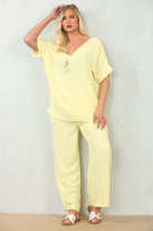 NECKLACE CAP SLEEVE LOUNGEWEAR (15135050203520)