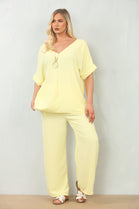 NECKLACE CAP SLEEVE LOUNGEWEAR (15135050203520)