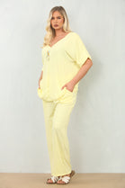 NECKLACE CAP SLEEVE LOUNGEWEAR (15135050203520)