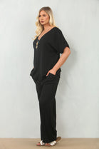 NECKLACE CAP SLEEVE LOUNGEWEAR (15135049777536)