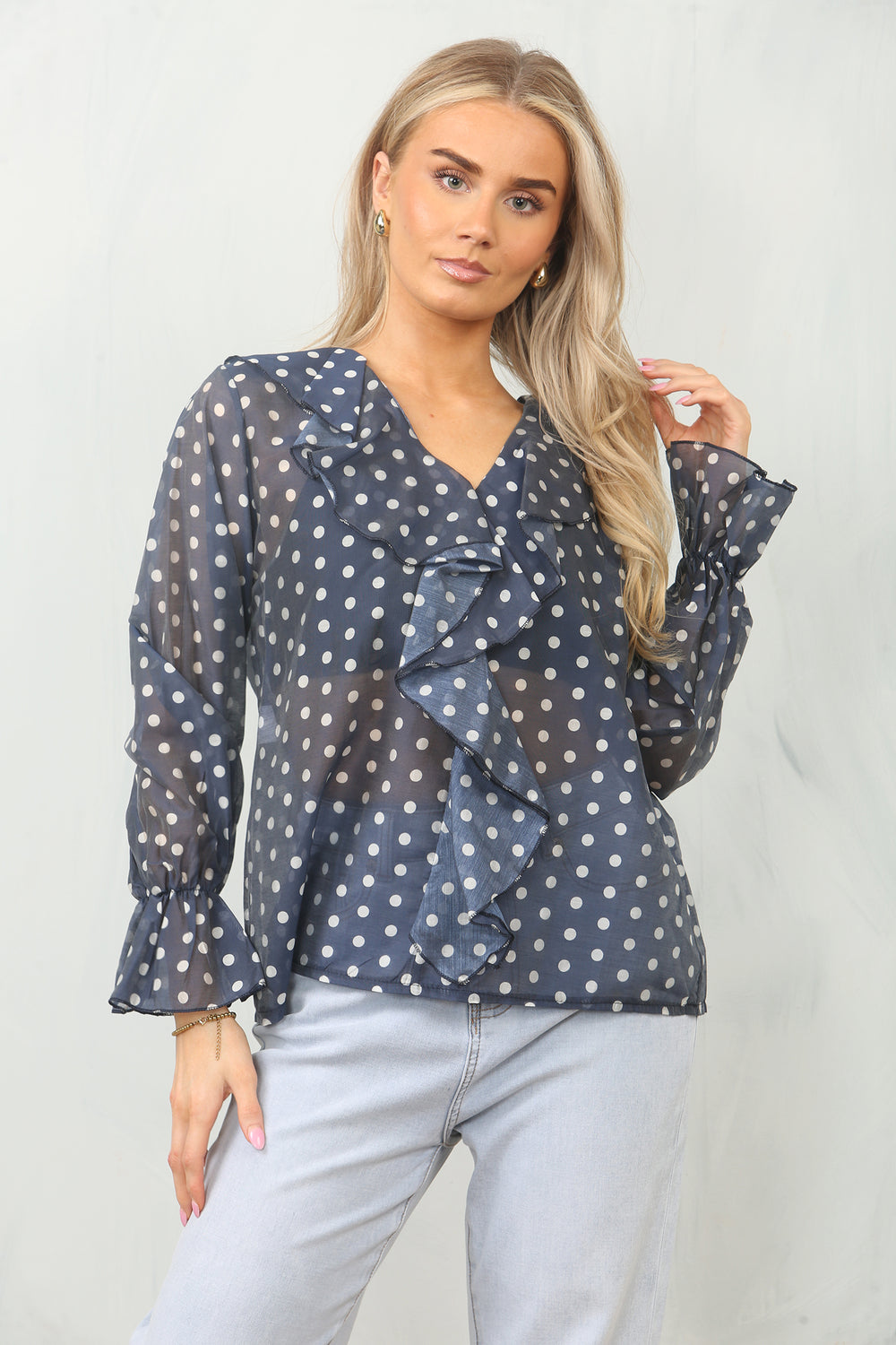 POLKA DOT RUFFLE TOP (15117553959296)
