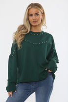 STUD DETAIL JUMPER TOP (15361039860096)