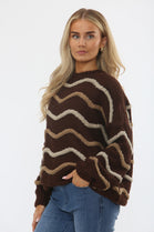 KNITTED ZIG ZAG JUMPER (15361042973056)